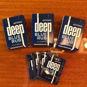 DoTerra Deep Blue Rub Sample/Travel Packets (Lot of 34)